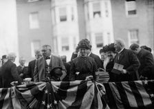 Sibley Memorial Hospital Cornerstone Laying - Mr. And Mrs. Albert Longwell, Center, 1913. Creator: Harris & Ewing