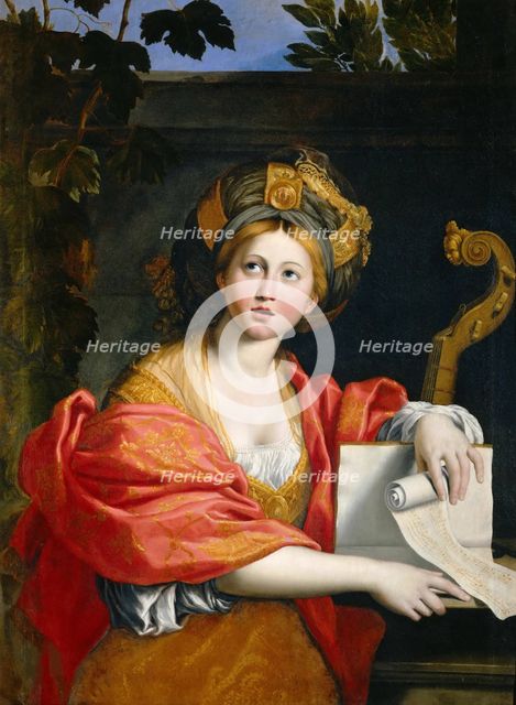 Sibyl, 1617. Creator: Domenichino (1581-1641).