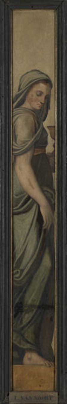 Sibyl with Chalice, 1565. Creator: Lambert van Noort