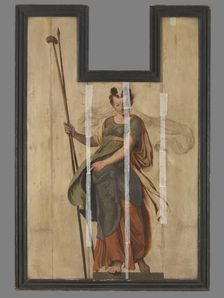 Sibyl with Lance and Sponge, 1565. Creator: Lambert van Noort