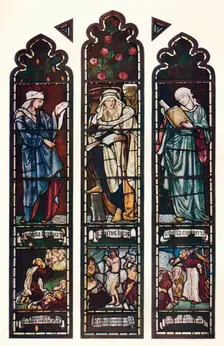 Sibyl Window, Jesus College Chapel, Cambridge c1872. Artist: Sir Edward Coley Burne-Jones