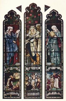 Sibyl Window, Jesus College Chapel, Cambridge c1872. Artist: Sir Edward Coley Burne-Jones