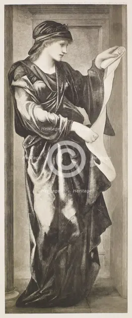 Sibylla Delphica (Sibylla Cumaena), c1870s, (1900). Creator: Unknown.