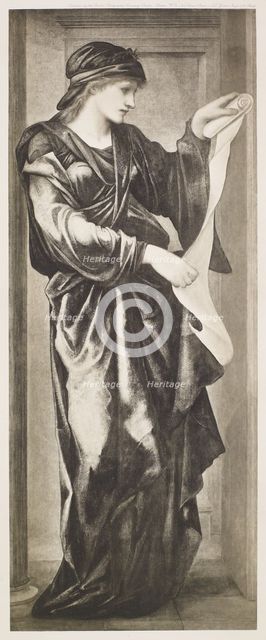 Sibylla Delphica (Sibylla Cumaena), c1870s, (1900). Creator: Unknown.