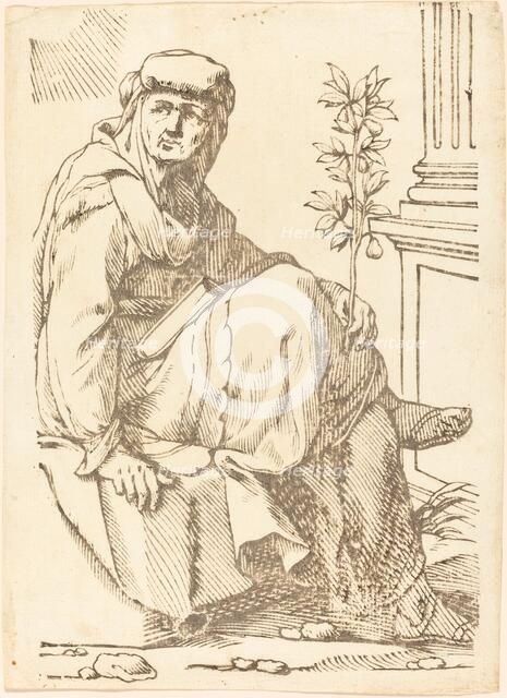 Sibylla Hellespontina, 1625. Creator: Jacques Stella.