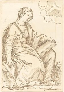 Sibylla Persica, 1625. Creator: Jacques Stella