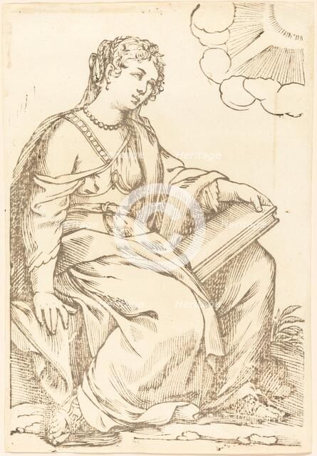 Sibylla Persica, 1625. Creator: Jacques Stella.