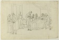 Sickbed Scene, n.d. Creator: Saverio della Gatta
