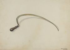 Sickle, c. 1936. Creator: James M. Lawson
