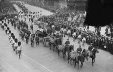 Sickles funeral, 1914. Creator: Bain News Service