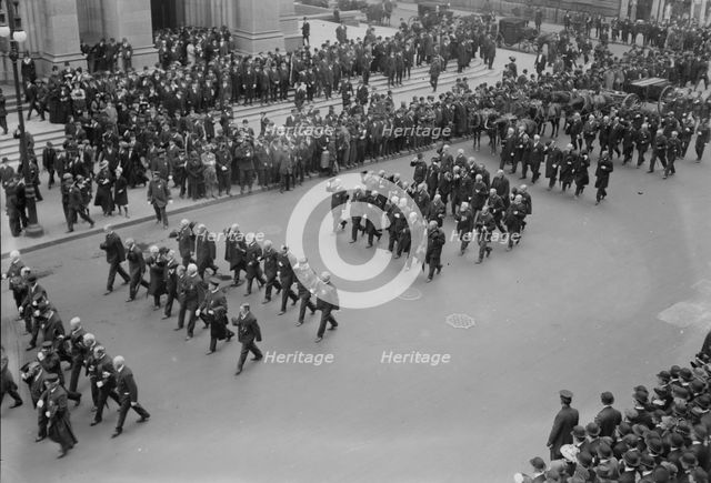 Sickles Funeral, 1914. Creator: Bain News Service.