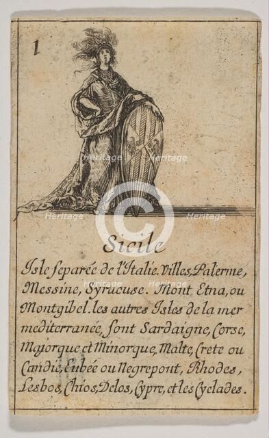 Sicile, 1644. Creator: Stefano della Bella.