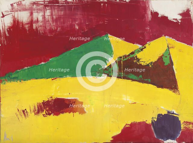 Sicile (Agrigente), 1953. Creator: Nicolas de Staël.