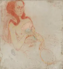 Sick girl, 1923