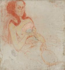 Sick girl, 1923