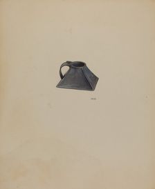 Sick Lamp, c. 1937. Creator: Edward White