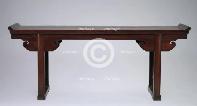 Side Table with Everted Ends, late 1500s-1600s. Creator: Unknown.