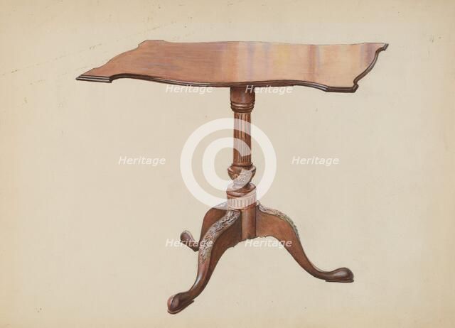 Side Table, c. 1936. Creator: Henry Moore.