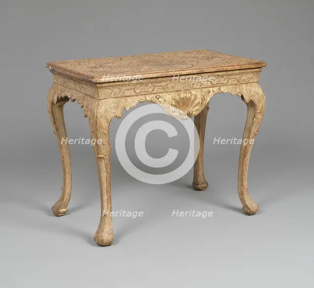 Side Table, England, c. 1720. Creator: Unknown.