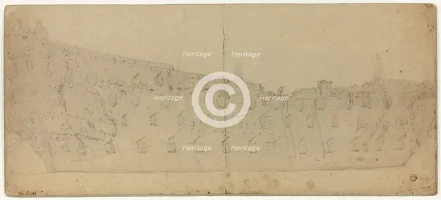 Side View of Man o' War, n.d. Creator: Willem van de Velde I.