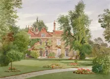 Side view of Raleigh House, Brixton Hill, Lambeth, London, 1887. Artist: John Crowther