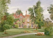 Side view of Raleigh House, Brixton Hill, Lambeth, London, 1887. Artist: John Crowther