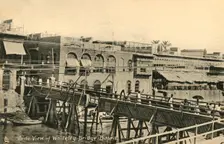Side View of Whiteley Bridge, Basra c1918-c1939. Creator: Unknown