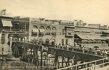 Side View of Whiteley Bridge, Basra c1918-c1939. Creator: Unknown