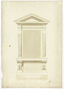 Side Altar or Wall Tomb, n.d. Creator: Unknown