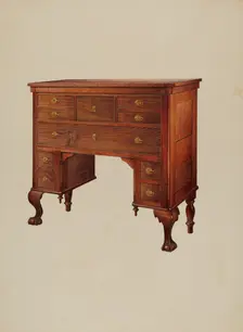 Side Board, c. 1937. Creator: Robert Pohle