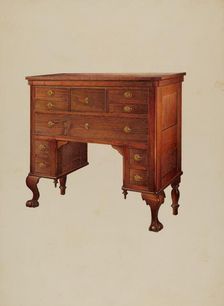 Side Board, c. 1937. Creator: Robert Pohle