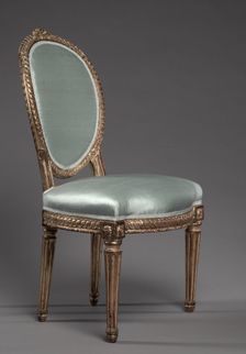 Side Chair (1 of 2), 1700s. Creator: Jean Baptiste fils Lelarge (French, 1743-1802)