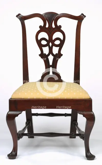 Side Chair (1 of 2), c. 1775-1790. Creator: John Townsend (American, 1732-1809).