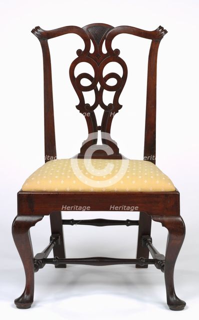 Side Chair (1 of 2), c. 1775-1790. Creator: John Townsend (American, 1732-1809).