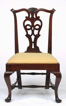 Side Chair (1 of 2), c. 1775-1790. Creator: John Townsend (American, 1732-1809)