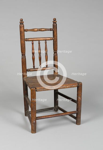 Side Chair, 1660/1700. Creator: Unknown.