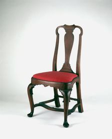 Side Chair, 1730/60. Creator: Unknown