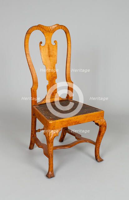 Side Chair, 1746/60. Creator: Unknown.