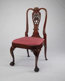 Side Chair, 1742/90. Creator: Unknown