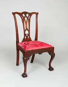 Side Chair, 1755/75. Creator: Unknown