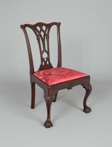 Side Chair, 1755/75. Creator: Unknown