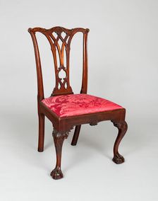 Side Chair, 1755/75. Creator: Unknown