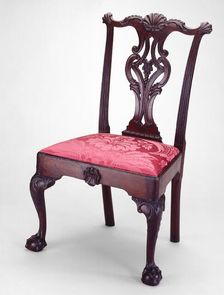 Side Chair, 1750/55. Creator: Unknown