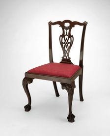Side Chair, 1760/85. Creator: Unknown