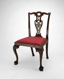 Side Chair, 1760/85. Creator: Unknown