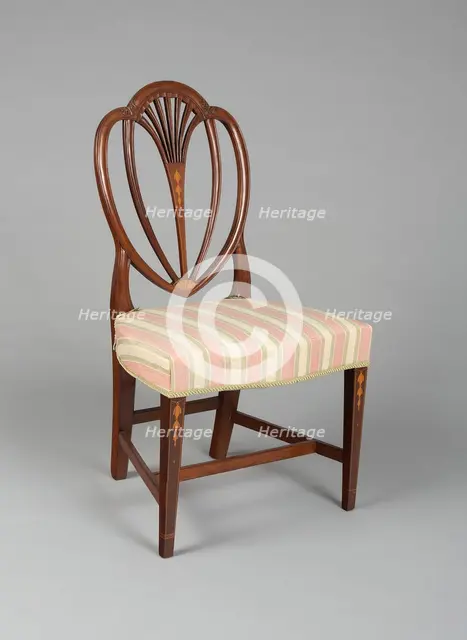 Side Chair, 1790/1800. Creator: Unknown.