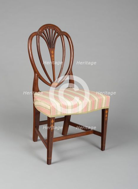 Side Chair, 1790/1800. Creator: Unknown.