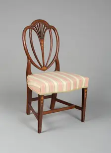 Side Chair, 1790/1800. Creator: Unknown