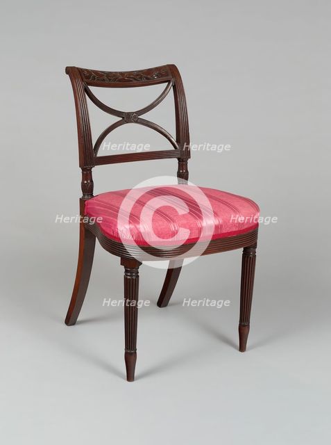Side Chair, 1805/12. Creator: Unknown.