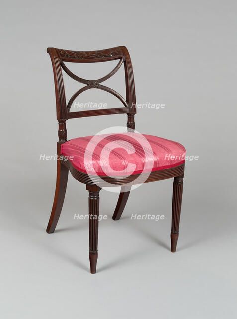 Side Chair, 1805/12. Creator: Unknown.